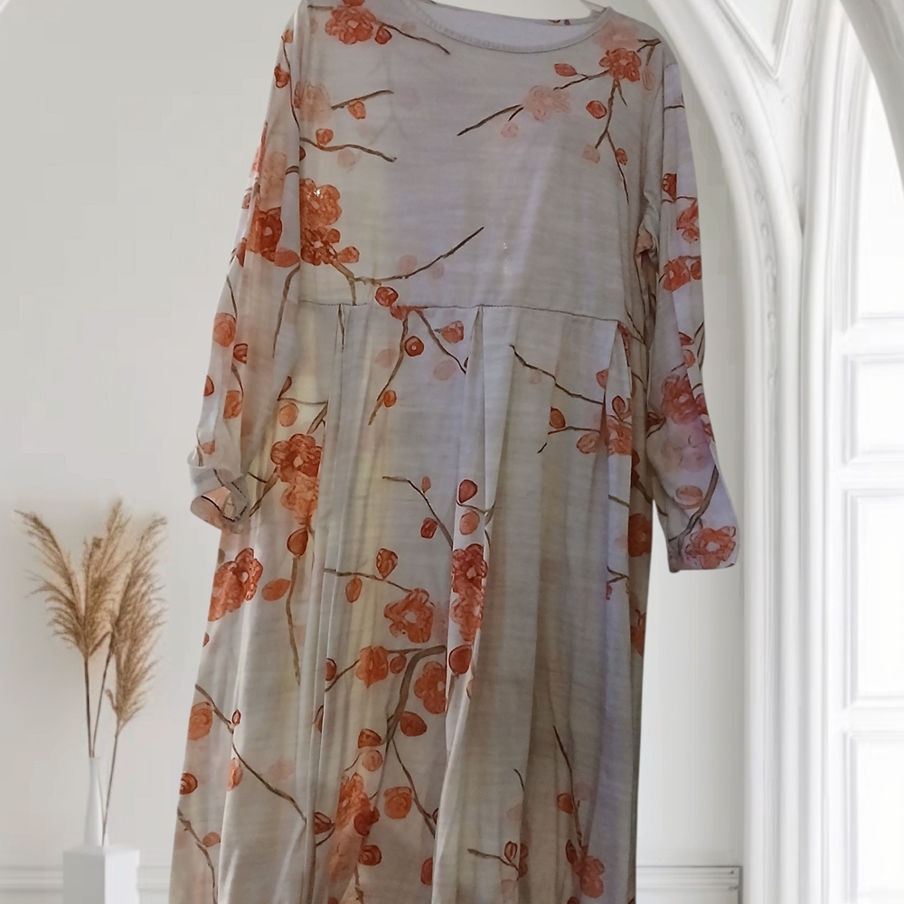 Floral Print Women's Dress